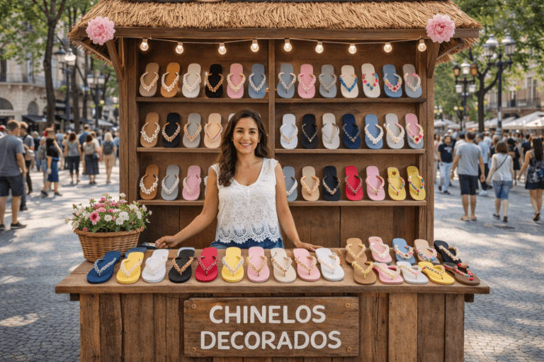 🌿 Chinelos Decorados Fácil – Arte, Beleza e Renda Extra ao Seu Alcance