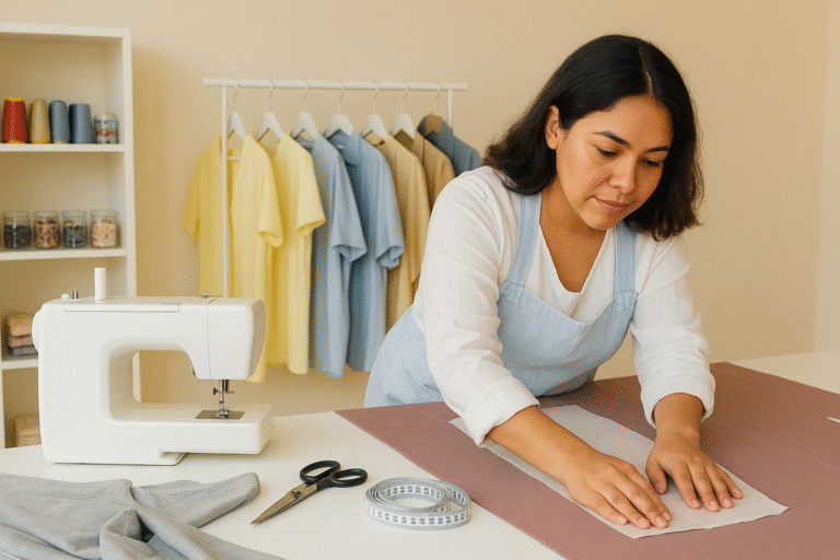 Curso de Modelagem de Roupas – Moldes Profissionais, Medidas Exatas e Costura Sem Mistério! ✂️✨