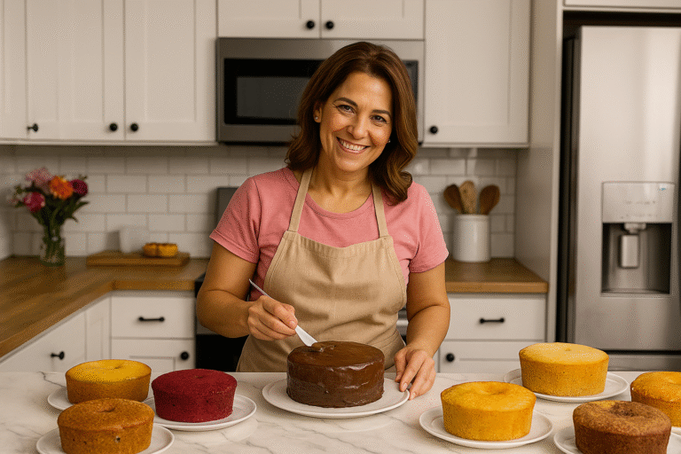 🍰“Aprenda a fazer bolos caseiros deliciosos e lucrativos. Descubra receitas simples, técnicas profissionais e o prazer de viver do que você ama!