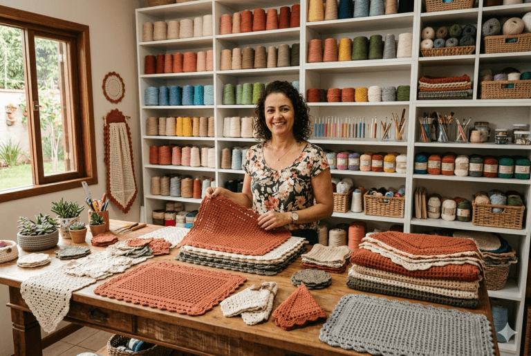 🧶 Transforme Linhas em Lucro: O Segredo do Ponto que Encanta! 🌟