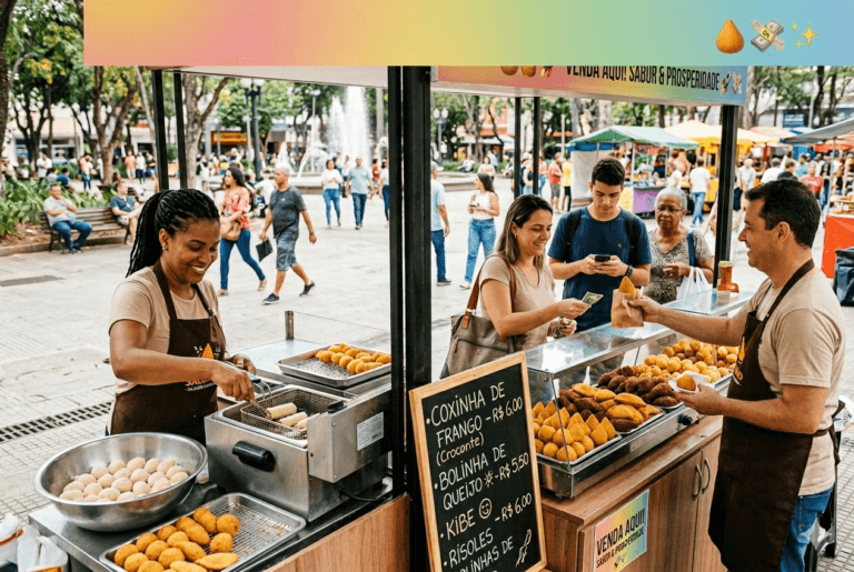🤑 Sabor que Dá Dinheiro: Segredos para Faturar Alto com Salgados no Brasil 🚀✨