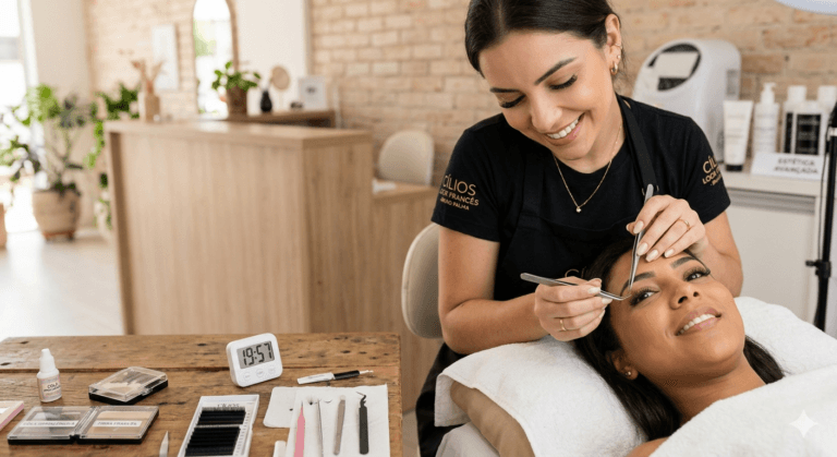 ✨ Cílios Look Francês: O Segredo de 20 Minutos para Olhos de Boneca e Boletos Pagos! 🇫🇷💸