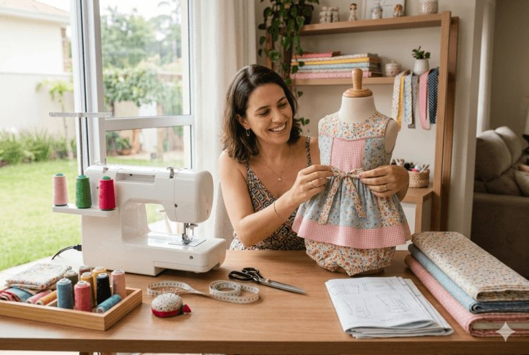 🧵 Conjunto Infantil Alice: Costure Sonhos e Crie uma Nova Fonte de Renda do Absoluto Zero! ✨👧