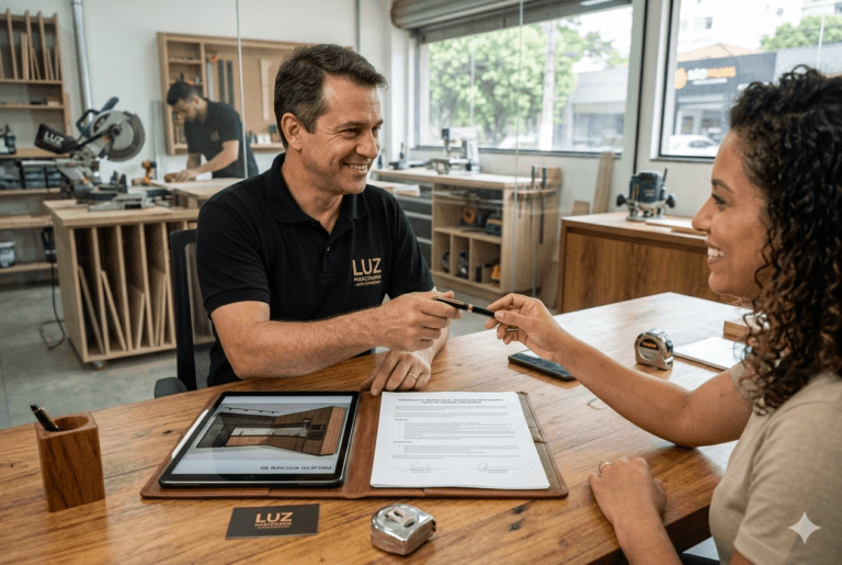 🔨 Marcenaria de Elite: Transforme Orçamentos em Contratos Assinados e Clientes Fiéis! 📝💼